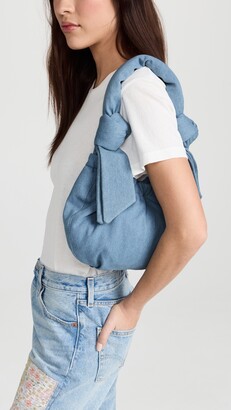 Ganni Occasion Small Hobo Denim Bag - ShopStyle