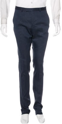 Gucci Linen-Blend Tapered Trousers