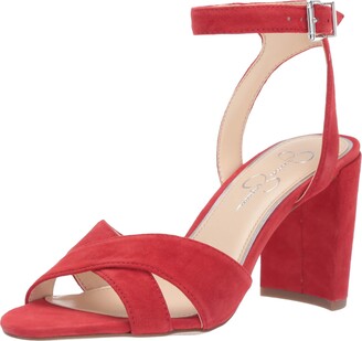 jessica simpson red sandals