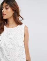 Thumbnail for your product : Oasis Lace And Ruffle Top