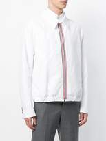 Thumbnail for your product : Thom Browne signature appliqué lightweight jacket