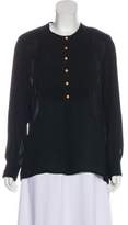 Thumbnail for your product : Sonia Rykiel Button-Up Silk Top