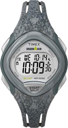 Timex Women's TW5M08600GP Sport Ironman Digital Sleek 30-Lap Grey