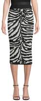 Thumbnail for your product : Herve Leger Zebra Pencil Skirt