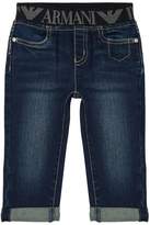Thumbnail for your product : Giorgio Armani Logo Waistband Jeans