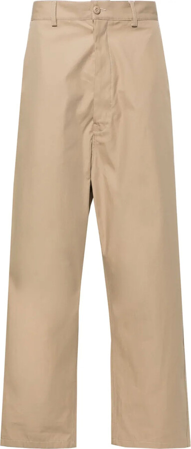 MM6 MAISON MARGIELA Mid-Rise Straight-Leg Trousers