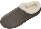 Thumbnail for your product : Home Slipper Men's Bright Color Comfortable Plush Lined Suede Fabric Indoor House Slippers,US 9/10