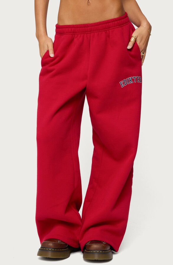 EDIKTED Major Wide Leg Sweatpants