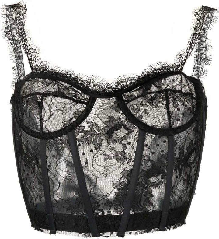 Lace Bustier Top | Shop The Largest Collection | ShopStyle