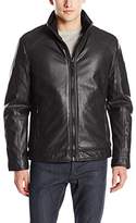 Thumbnail for your product : Calvin Klein Men's Smooth Faux Leather Open Bottom