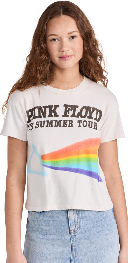 MadeWorn Pink Floyd Airbrush Crop Tee