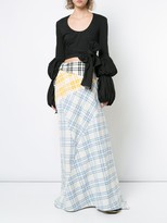Thumbnail for your product : Rosie Assoulin Cut And Paste skirt