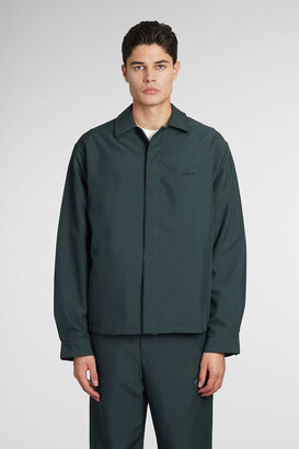 OAMC(OVER ALL MASTER CLOTH) / SYSTEM SHIRT/長袖シャツ/M/ポリエステル/GRN Oamc System Shirt Shirt In Green Polyester - ShopStyle
