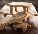 Thumbnail for your product : Pottery Barn Blonde Wood Pedestals