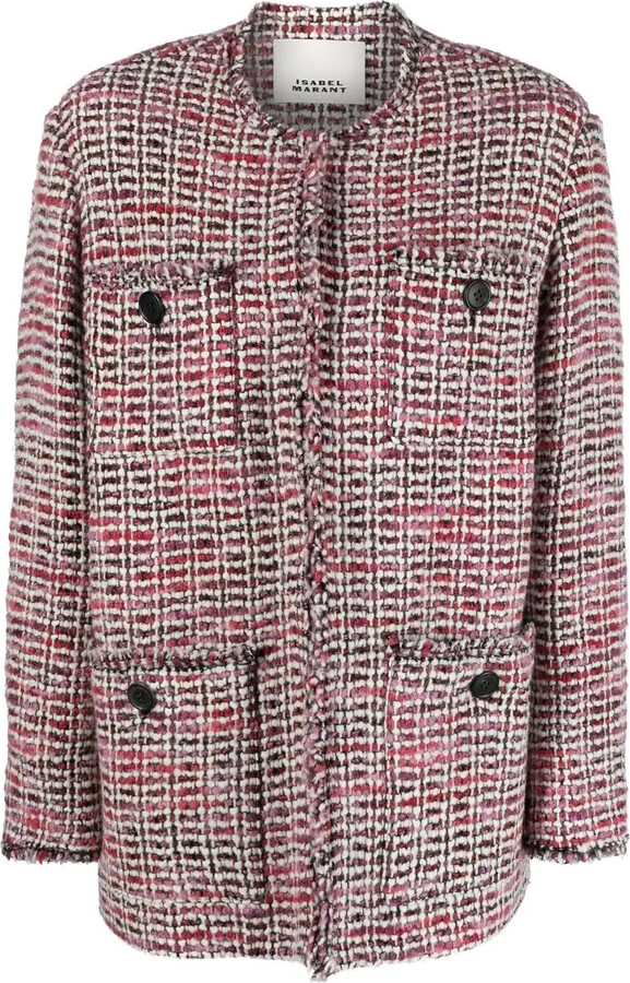 sollys coping Accepteret Isabel Marant Boucle Jacket | ShopStyle