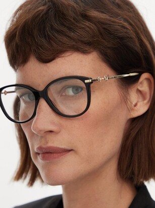 Gucci Eyewear Horsebit Round-frame Glasses