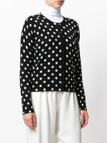 Thumbnail for your product : Steffen Schraut polka dot knit cardigan