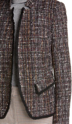 Helene Berman Notch Collar Tweed Jacket