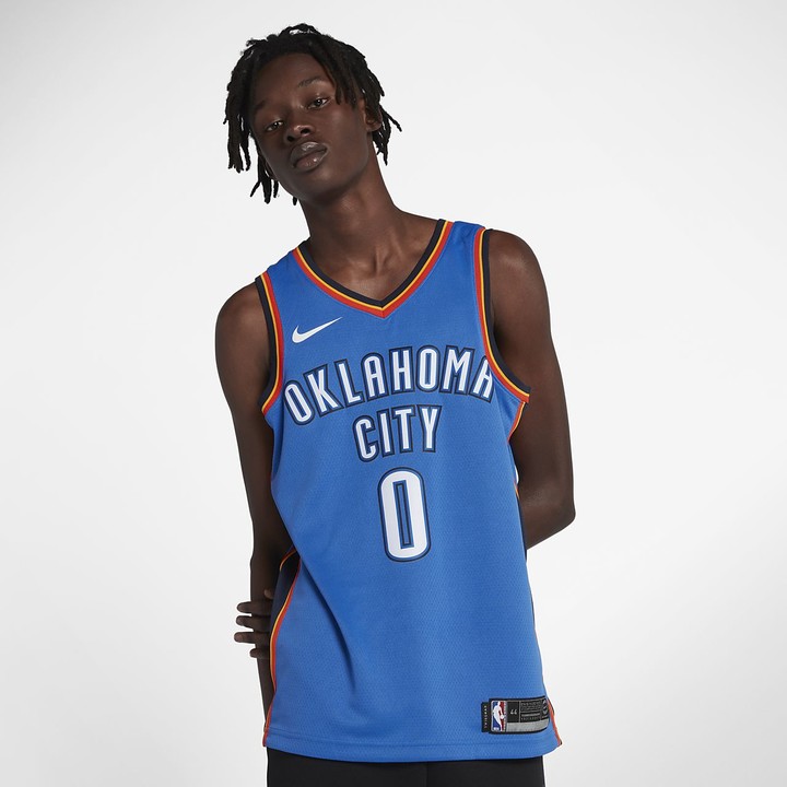 Nike Men's NBA Jersey Russell Westbrook Thunder Icon Edition