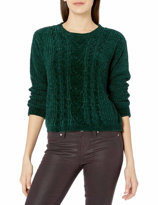 BB Dakota by Steve Madden Women's No Chill Chenille Cable Knit Sweater -  ShopStyle