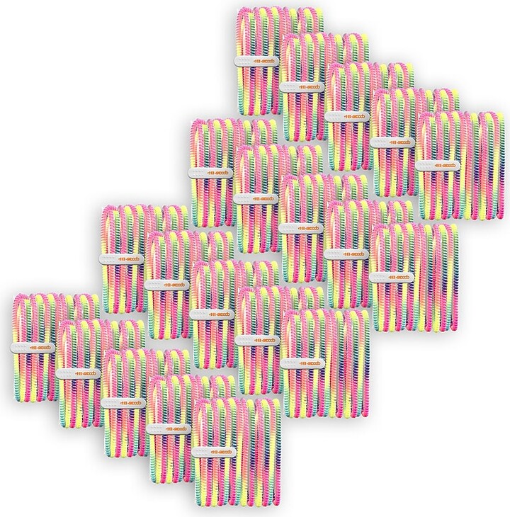 Hamilton Buhl HamiltonBuhl Skooob Tangle Free Earbud Covers, Rainbow, 20/Pack (HECSKBRBW-20)