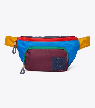 Tory Burch Ripstop Nylon Color-Block Belt Bag - ShopStyle