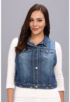Thumbnail for your product : Karen Kane Plus Size Denim Vest