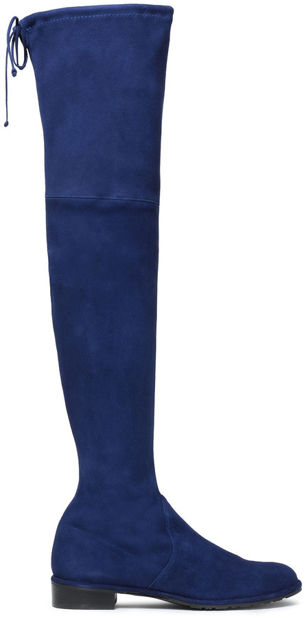 blue stuart weitzman boots