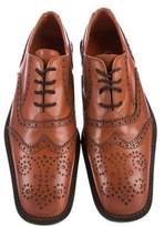Thumbnail for your product : Pedro Garcia Square Brogue Oxfords