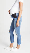Thumbnail for your product : Paige Verdugo Maternity Crop Jeans