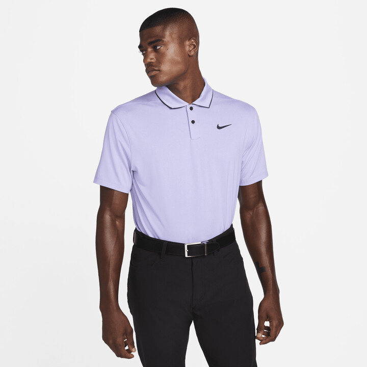 Nike Men's Dri-FIT Vapor Golf Polo in Purple - ShopStyle