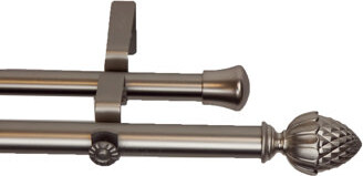 Gracie Oaks Franke Double Curtain Rod