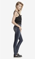 Thumbnail for your product : Express Mid Rise Thick Stitch Jean Legging