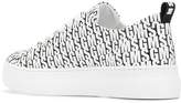 Thumbnail for your product : MSGM logo printed lace-up sneakers