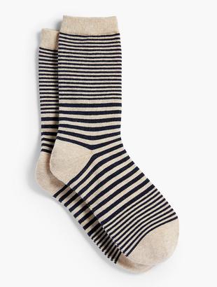 Talbots Stripes Trouser Sock