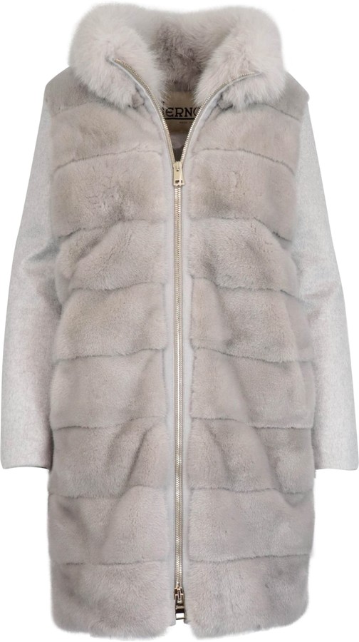 herno long down coat