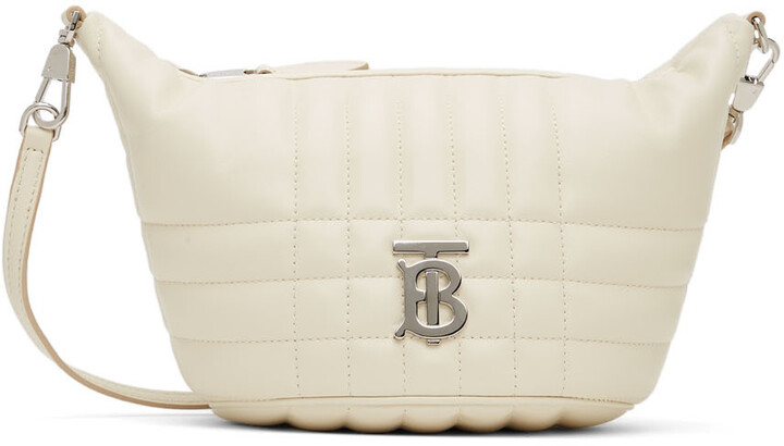 burberry purse white