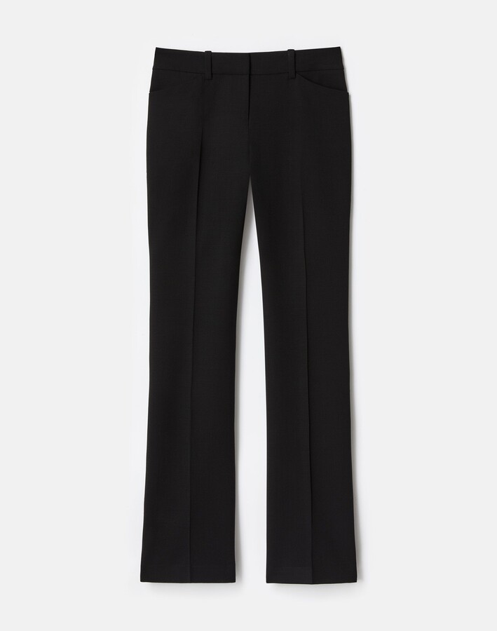 Lafayette 148 New York Responsible Wool Double Face Reade Straight Leg Pant