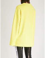 Thumbnail for your product : FENTY PUMA by Rihanna Logo-print cotton-blend sweatshirt