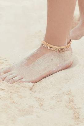 Urban Outfitters Chain Anklet Set