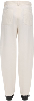 Gucci 18cm High Waisted Pleated Cotton Pants