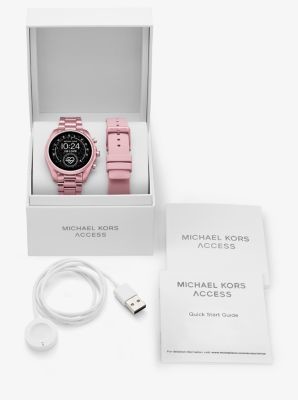Michael Kors Gen 5 Bradshaw Blush-Tone Aluminum Smartwatch