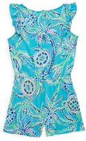 Thumbnail for your product : Lilly Pulitzer Little Girl's & Girl's Judith Sleeveless Romper