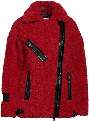 Taraval Teddy Coat - Red