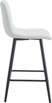 Corrigan Studio Stable And Comfortable Modern Bar Chair Set Of Two Pieces With Checkered Design And Ergonomic Features For Various Venues