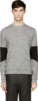 Thumbnail for your product : Public School Grey Accent Sleeves Sweatshirt