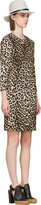 Thumbnail for your product : Rag and Bone 3856 Rag & Bone Brown & Black Leopard Print Dress