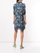 Thumbnail for your product : Alice + Olivia Floral Print Shirt Dress