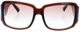 Thumbnail for your product : Fendi Logo Square Sunglasses