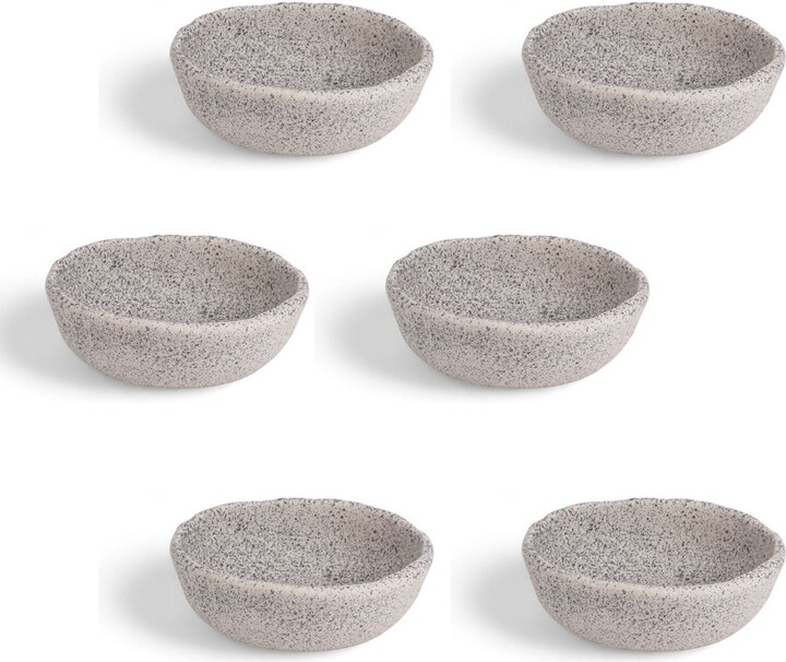 Seletti Set Of Six Newlithic Bowls